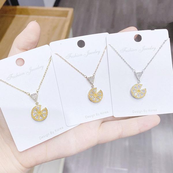 chains korean style lemon necklace fashion dripping yellow fruit pendant clavicle chain girl jewelry wholesale, Silver
chains korean style lemon necklace fashion dripping yellow fruit pendant clavicle chain girl jewelry wholesale, Silver