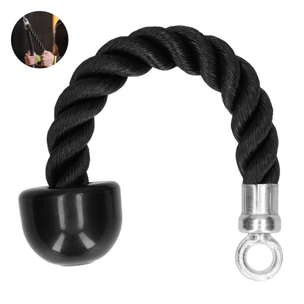 accessories 35cm pull-down rope black pvc nylon multifunctional single grip with hole push-down triceps trainer for exercise fitness
accessories 35cm pull-down rope black pvc nylon multifunctional single grip with hole push-down triceps trainer for exercise fitness