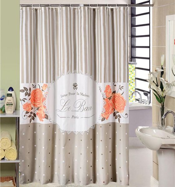 shower curtains stripe for bathroom est flower print waterproof polyester fabric grommet curtain with hooks
shower curtains stripe for bathroom est flower print waterproof polyester fabric grommet curtain with hooks