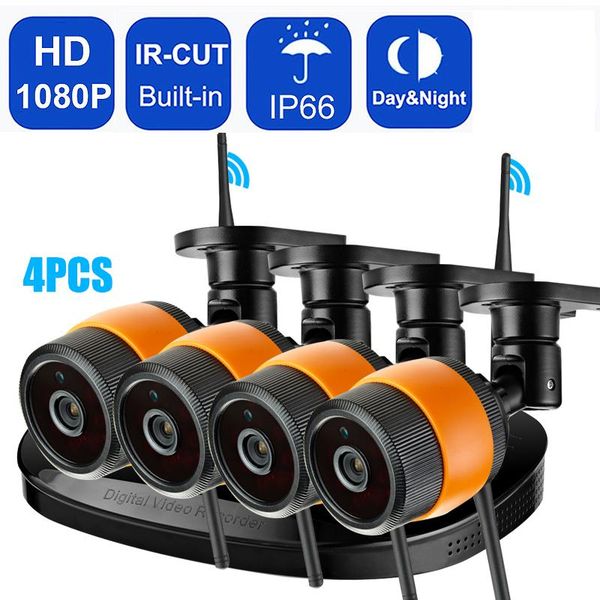 2ch 4ch wireless cctv system 1080p outdoor video surveillance night vision ip66 security camera 2.0mp hd nvr kit systems
2ch 4ch wireless cctv system 1080p outdoor video surveillance night vision ip66 security camera 2.0mp hd nvr kit systems