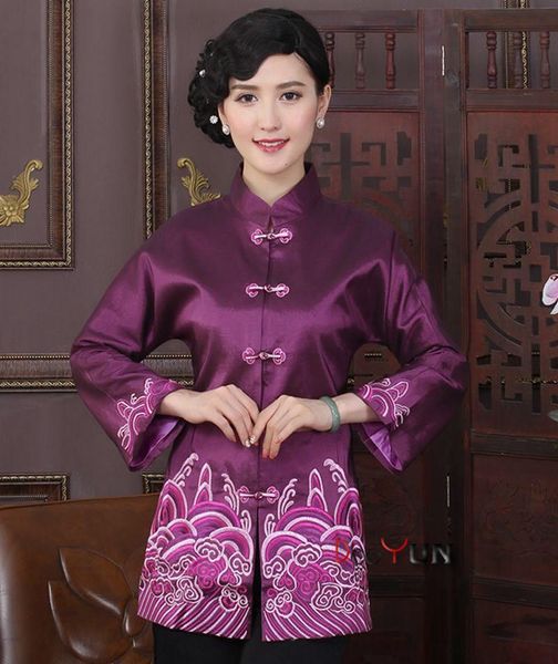 women's jackets mid-length women embroidered floral brocade autumn dress ladies mourning shirt middle-aged mother mother-in-law thin co, Black;brown
women's jackets mid-length women embroidered floral brocade autumn dress ladies mourning shirt middle-aged mother mother-in-law thin co, Black;brown