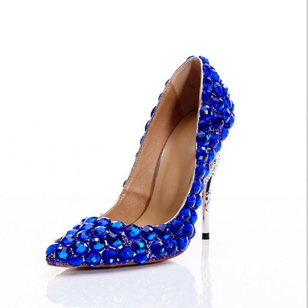dress shoes high heeled women wedding bridesmaid banquet luxury sapphire blue crystal heels women's, Black
dress shoes high heeled women wedding bridesmaid banquet luxury sapphire blue crystal heels women's, Black