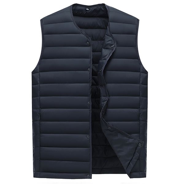 spring autumn men's waistcoat ultra light cotton vest men without collar waterproof sleeveless warm male slim clothes,b1992 210925, Black;white
spring autumn men's waistcoat ultra light cotton vest men without collar waterproof sleeveless warm male slim clothes,b1992 210925, Black;white