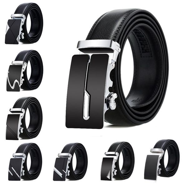 belts automatic buckle man genuine leather men's belt cow designer fashion for luxury men brand, Black;brown
belts automatic buckle man genuine leather men's belt cow designer fashion for luxury men brand, Black;brown