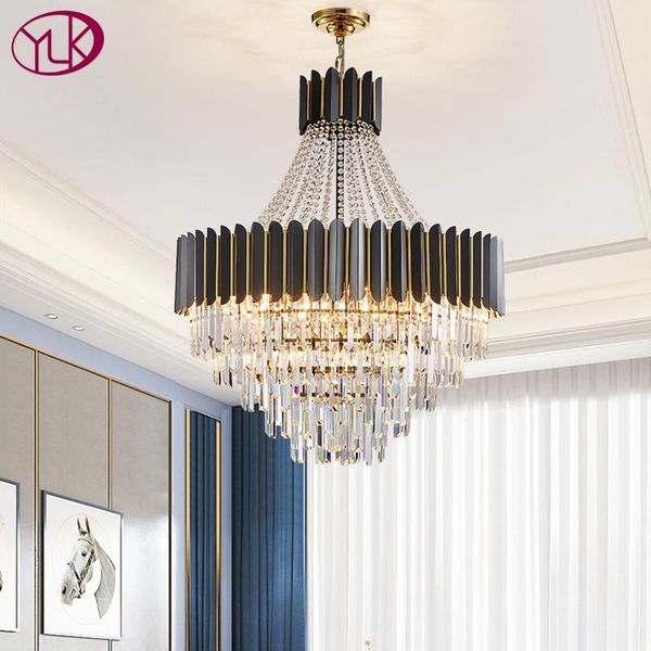 chandeliers luxury modern crystal chandelier for living room black loft chain light fixture large staircase cristal lamp home decor lustre
chandeliers luxury modern crystal chandelier for living room black loft chain light fixture large staircase cristal lamp home decor lustre