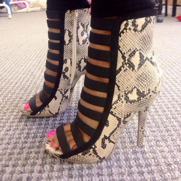 boots unique design open toe thin high heel sandals cut-outs gladiator zipper women summer sandal fashion booties shoes, Black
boots unique design open toe thin high heel sandals cut-outs gladiator zipper women summer sandal fashion booties shoes, Black