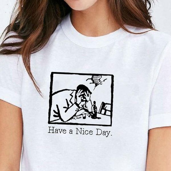 streetwear women tshirts have a nice day harajuku grunge graphic tee o-neck short sleeve casual printed oversized t shirt 210518, White
streetwear women tshirts have a nice day harajuku grunge graphic tee o-neck short sleeve casual printed oversized t shirt 210518, White