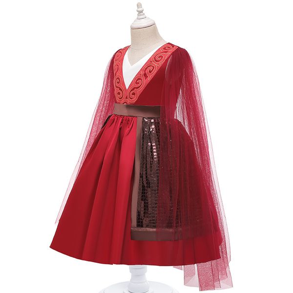 Kids Hua Mulan Party Costume Girls Chinese Hanfu Red Robes Halloween Costumes Christmas for Children, Cosplay huamulan
Kids Hua Mulan Party Costume Girls Chinese Hanfu Red Robes Halloween Costumes Christmas for Children, Cosplay huamulan