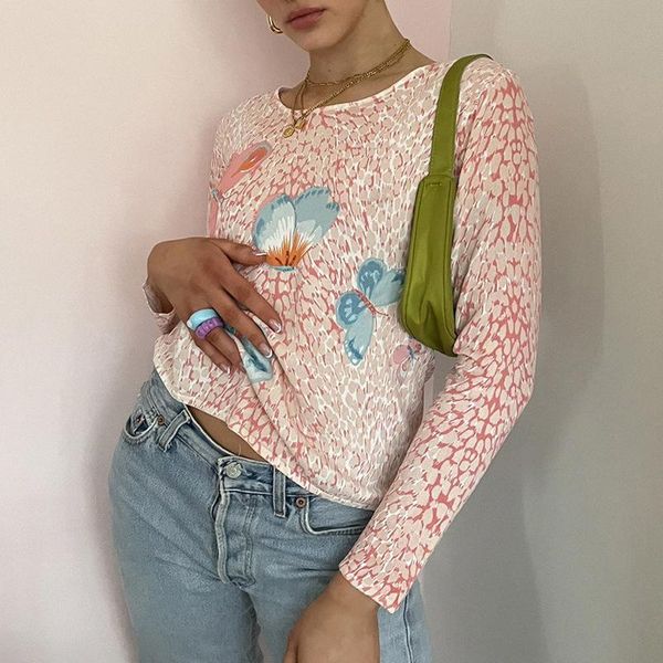 women's t-shirt fairy grunge butterfly leopard print women t shirts y2k retro graphic slim crop street trendy aesthetic girl tees, White
women's t-shirt fairy grunge butterfly leopard print women t shirts y2k retro graphic slim crop street trendy aesthetic girl tees, White