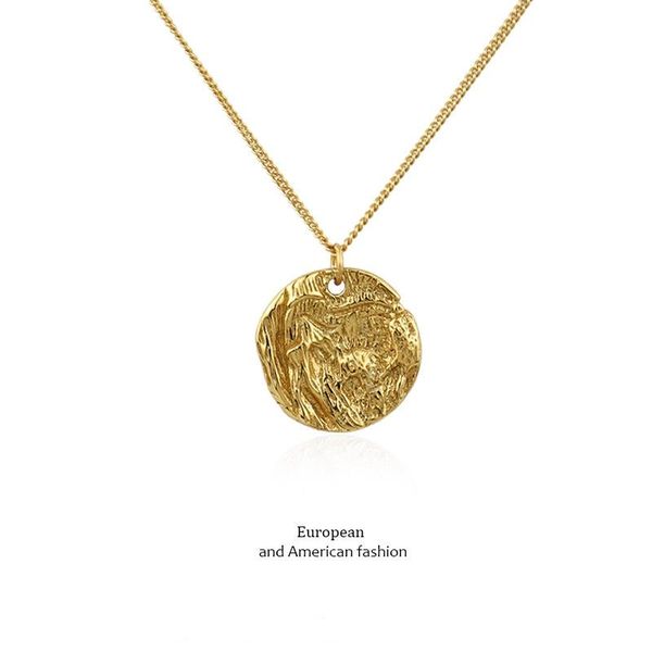 gold plated irregular round korean europe style pendant chains necklace for women girls lover friends gift goth choker kp, Silver
gold plated irregular round korean europe style pendant chains necklace for women girls lover friends gift goth choker kp, Silver