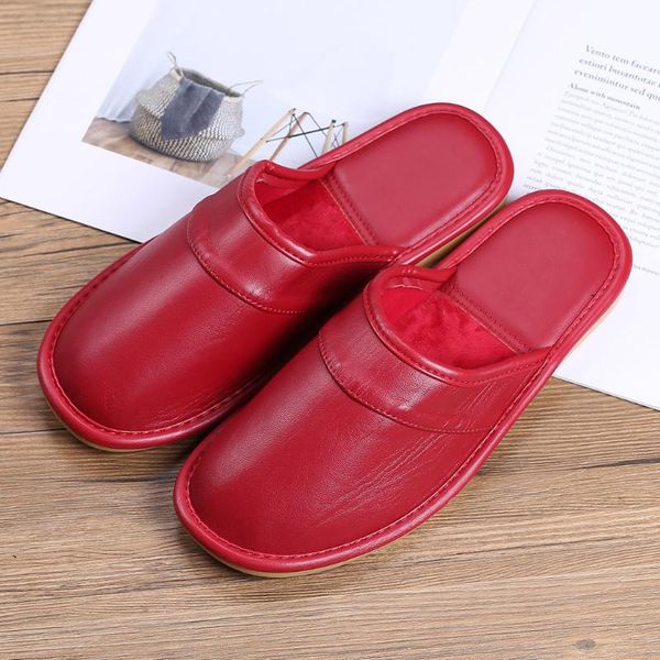 slippers winter leather fashion women shoes solid color plush ladies sewing line for felmale personality, Black
slippers winter leather fashion women shoes solid color plush ladies sewing line for felmale personality, Black