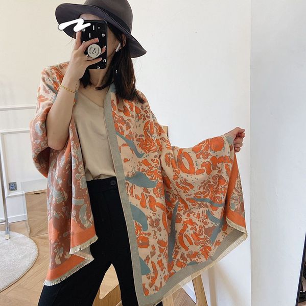 autumn and winter new printed imitation cashmere scarf fashion korean version net red long warm shawl for women, Blue;gray
autumn and winter new printed imitation cashmere scarf fashion korean version net red long warm shawl for women, Blue;gray