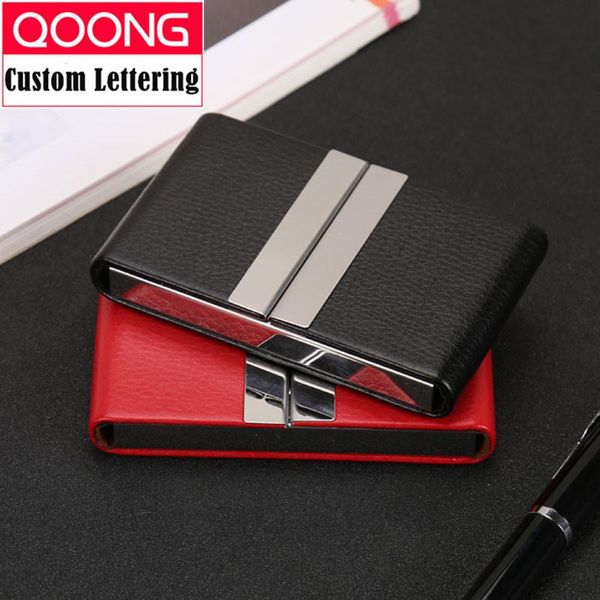 card holders qoong leather double open credit id holder big capacity travel wallet business case metal cardholder, Brown;gray
card holders qoong leather double open credit id holder big capacity travel wallet business case metal cardholder, Brown;gray