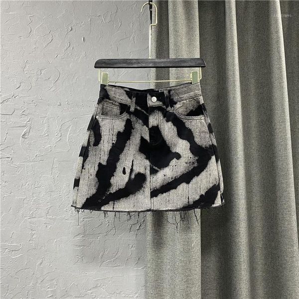 skirts korean style women's 2021 spring and summer clothing high waist personalized patterns denim skirt frayed a- line tide, Black
skirts korean style women's 2021 spring and summer clothing high waist personalized patterns denim skirt frayed a- line tide, Black