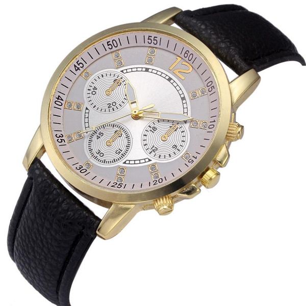 wristwatches fashion men color strap digital dial leather band alloy watches quartz analog casual classic wrist 20, Slivery;brown
wristwatches fashion men color strap digital dial leather band alloy watches quartz analog casual classic wrist 20, Slivery;brown