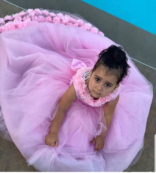 girl's dresses pink flower girl tulle layers first communion kids puff sleeves bow knot wedding little bride gowns, Red;yellow
girl's dresses pink flower girl tulle layers first communion kids puff sleeves bow knot wedding little bride gowns, Red;yellow