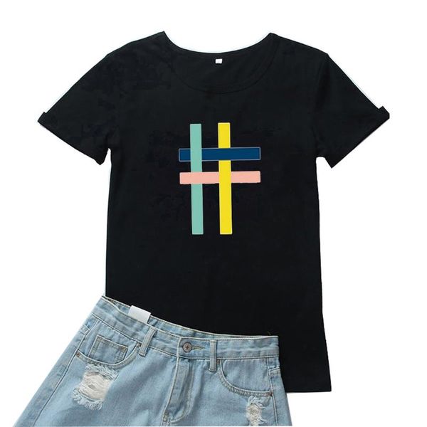 women's t-shirt fashion strip graphic tee shirt femme harajuku summer tshirts women casual round neck short sleeves t-shirts black, White
women's t-shirt fashion strip graphic tee shirt femme harajuku summer tshirts women casual round neck short sleeves t-shirts black, White