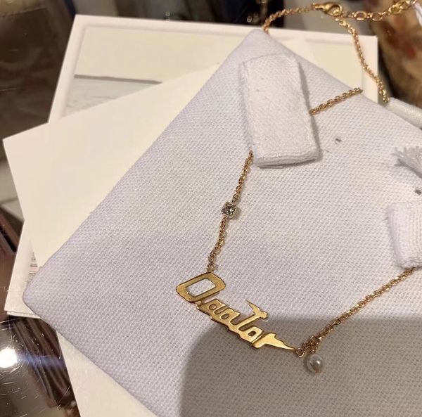 fashion letter necklace bijoux pendant necklace for womens party wedding lovers gift jewelry with box hb0623, Silver
fashion letter necklace bijoux pendant necklace for womens party wedding lovers gift jewelry with box hb0623, Silver