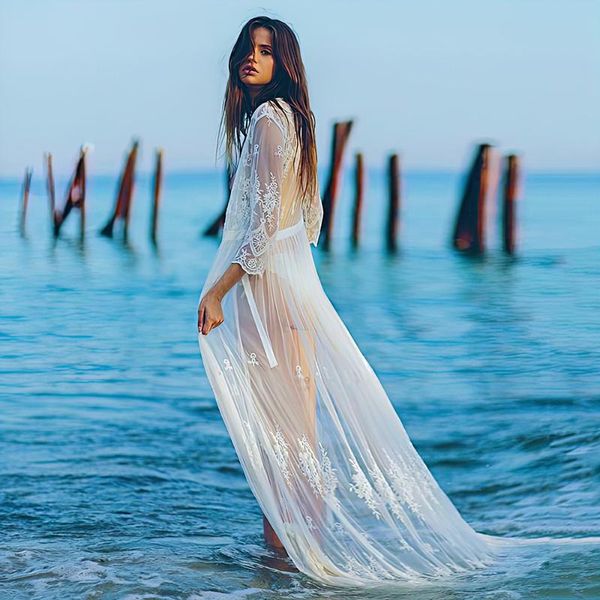 women's swimwear women swimsuit beach lace cover up bohemian saida de praia white tunics kaftan pareo long dress bikini cover-ups, White;black
women's swimwear women swimsuit beach lace cover up bohemian saida de praia white tunics kaftan pareo long dress bikini cover-ups, White;black