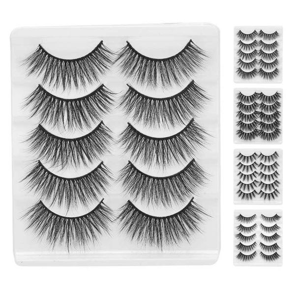 false eyelashes 5 pairs 6d handmade long extension pack reusable fiber lashes female women makeup fake tool
false eyelashes 5 pairs 6d handmade long extension pack reusable fiber lashes female women makeup fake tool