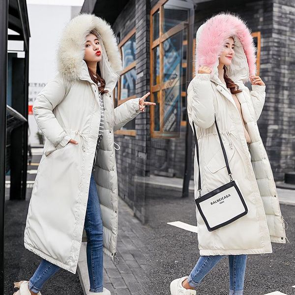 polyester zipper slim full flocking direct selling clothes woman long cotton loose coat tide women's down & parkas, Black
polyester zipper slim full flocking direct selling clothes woman long cotton loose coat tide women's down & parkas, Black