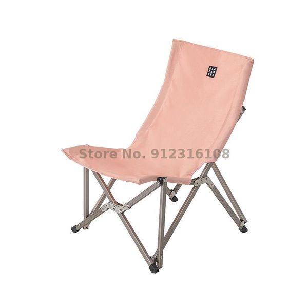 camp furniture camping fishing backrest aluminum alloy leisure recliner outdoor portable folding chair