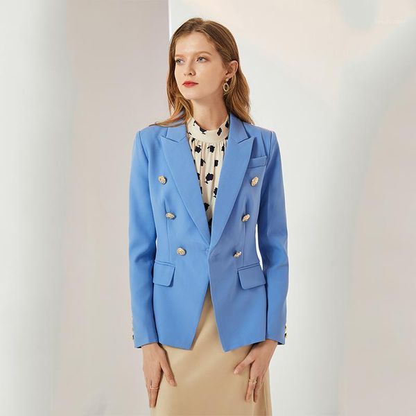 women's suits & blazers glamoda autumn double breasted designer jacket women elegant fashion coat plus size blue mint green, White;black
women's suits & blazers glamoda autumn double breasted designer jacket women elegant fashion coat plus size blue mint green, White;black