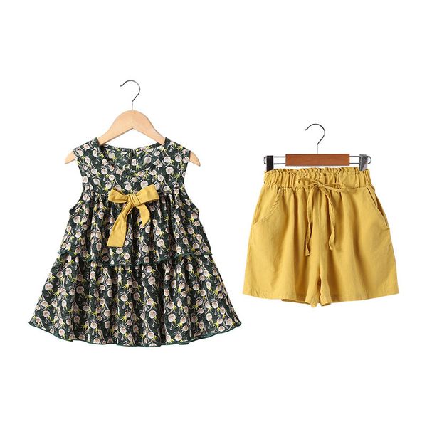 2021 summer girls clothes set children clothing outfits sleeveless & shorts for kids girls casual suit tracksuit 3-13 years, Red;yellow
2021 summer girls clothes set children clothing outfits sleeveless & shorts for kids girls casual suit tracksuit 3-13 years, Red;yellow