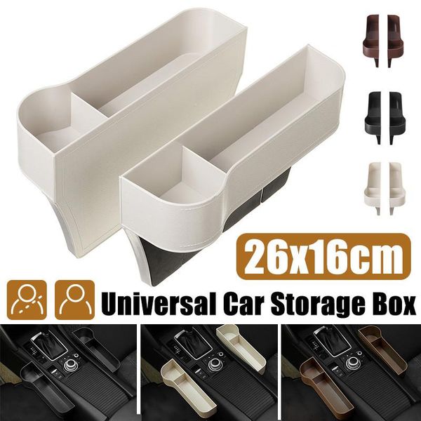 car organizer 1pcs universal auto seat crevice plastic storage box left/right cup phone holder reserved design accessories
car organizer 1pcs universal auto seat crevice plastic storage box left/right cup phone holder reserved design accessories