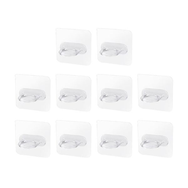 hooks & rails 1 set 10pcs bathroom storage multipurpose self-adhesive hook (transparent)
hooks & rails 1 set 10pcs bathroom storage multipurpose self-adhesive hook (transparent)