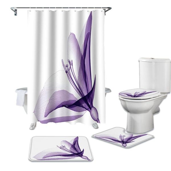 shower curtains purple flower bloom petal art bathroom curtain set bath mat sets with hooks non-slip pedestal rug toilet cover
shower curtains purple flower bloom petal art bathroom curtain set bath mat sets with hooks non-slip pedestal rug toilet cover