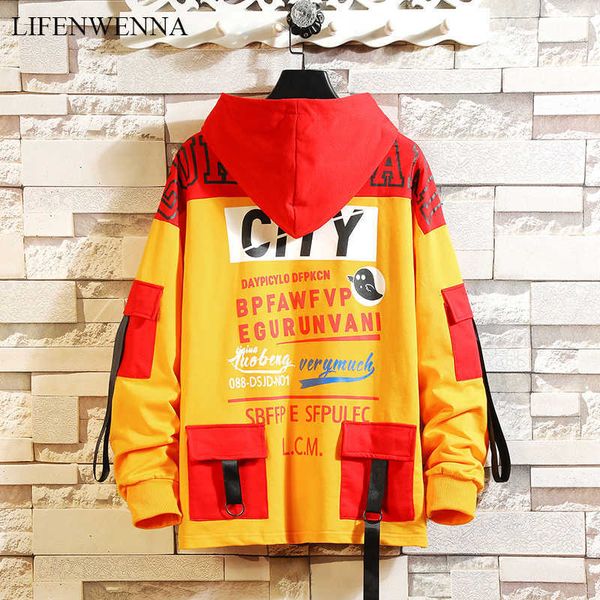 lifenwenna men's hoodie contrast color patchwork casual hoodie gym bodybuilding cotton long sleeve hooded shirt 4xl 5xl 210528, Black 
lifenwenna men's hoodie contrast color patchwork casual hoodie gym bodybuilding cotton long sleeve hooded shirt 4xl 5xl 210528, Black