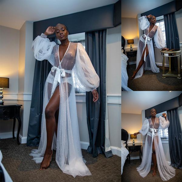 net long maternity dresses sleepwear for p shoot props custom made wedding party women sleep gown, White
net long maternity dresses sleepwear for p shoot props custom made wedding party women sleep gown, White