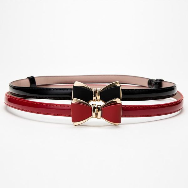 belts high fashion ladies slim thin belt bow knot buckle casual elastic jeans skirt red, Black;brown
belts high fashion ladies slim thin belt bow knot buckle casual elastic jeans skirt red, Black;brown