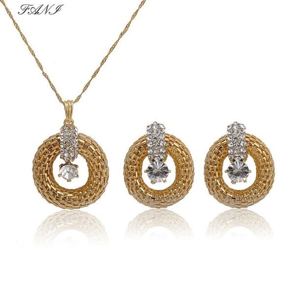 earrings & necklace good brand style gold color stud earring charm crystal round pendant for women jewelry sets wholesale customer design, Silver
earrings & necklace good brand style gold color stud earring charm crystal round pendant for women jewelry sets wholesale customer design, Silver