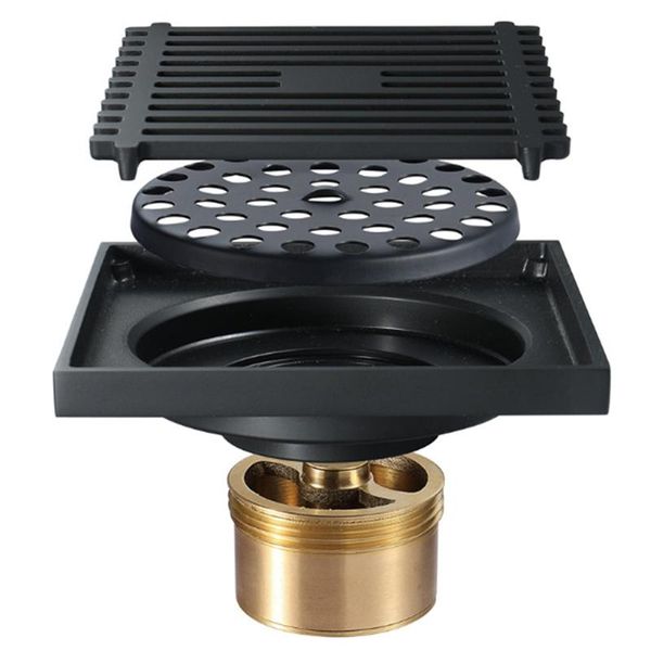other bath & toilet supplies shower floor drains square drain strainer 10x10cm black all copper drainers anti-reflective
other bath & toilet supplies shower floor drains square drain strainer 10x10cm black all copper drainers anti-reflective