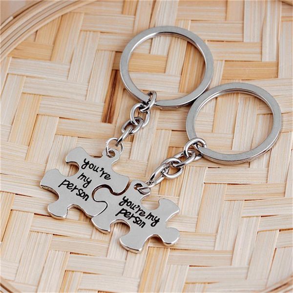 keychains 2 pcs grey anatomy keychain (you are my person )puzzle lovers friend statement car key holder valentine's day gift, Silver
keychains 2 pcs grey anatomy keychain (you are my person )puzzle lovers friend statement car key holder valentine's day gift, Silver