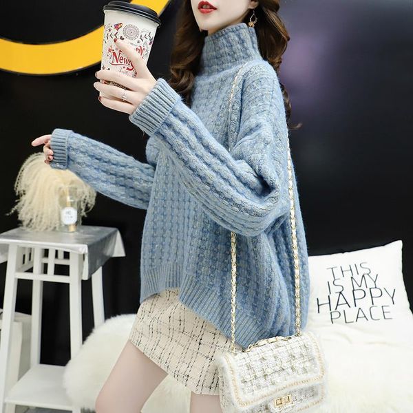 women's sweaters half turtleneck net red pullover sweater women thick knit 2021 autumn and winter bottoming shirt, White;black
women's sweaters half turtleneck net red pullover sweater women thick knit 2021 autumn and winter bottoming shirt, White;black