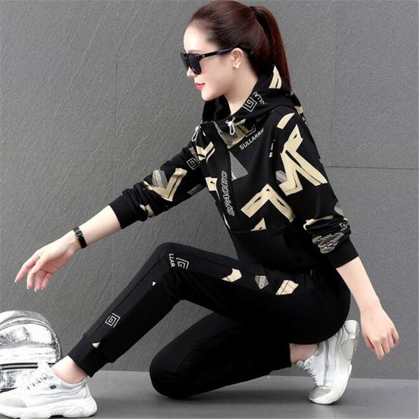 women's two piece pants sportswear sets two-piece suits for women hooded sweatshirt trouses autumn running wear casual female set, White
women's two piece pants sportswear sets two-piece suits for women hooded sweatshirt trouses autumn running wear casual female set, White