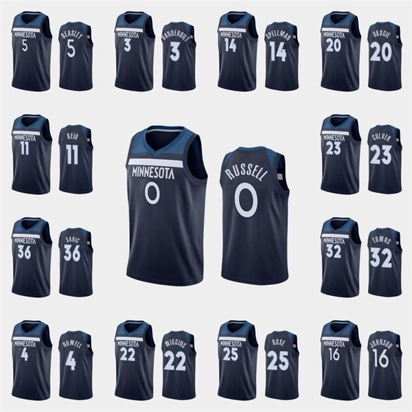minnesota\rtimberwolves\rmen d'angelo russell karl-anthony towns omari spellman james johnson\rnba navy custom icon jersey, Black
minnesota\rtimberwolves\rmen d'angelo russell karl-anthony towns omari spellman james johnson\rnba navy custom icon jersey, Black