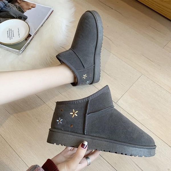 boots women classic winter ankle ladies platform suede women's slip on flowers short furry plush woman warm female shoes, Black
boots women classic winter ankle ladies platform suede women's slip on flowers short furry plush woman warm female shoes, Black