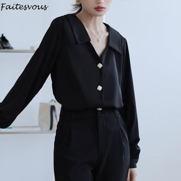 women's blouses & shirts 2021 style white women korean long sleeved v-neck chiffon female black button up office ladies
women's blouses & shirts 2021 style white women korean long sleeved v-neck chiffon female black button up office ladies