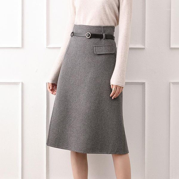 skirts autumn and winter a-word skirt hair what half women over knee women's wear in the long wool, Black
skirts autumn and winter a-word skirt hair what half women over knee women's wear in the long wool, Black