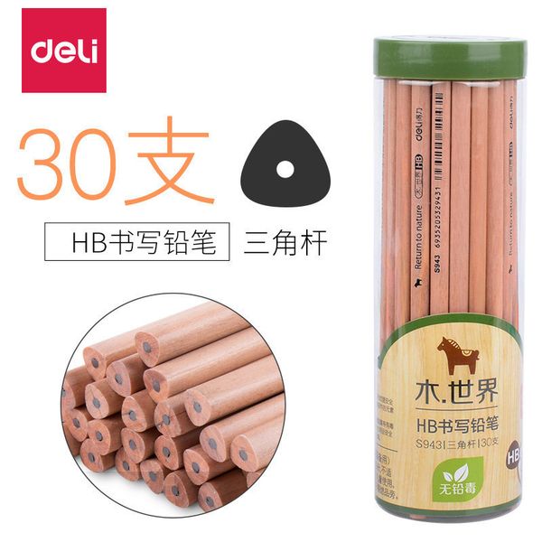 s943 deli / s944 log children's writing pencil 2b hb students' drawing tt calligraphy, Black;red
s943 deli / s944 log children's writing pencil 2b hb students' drawing tt calligraphy, Black;red