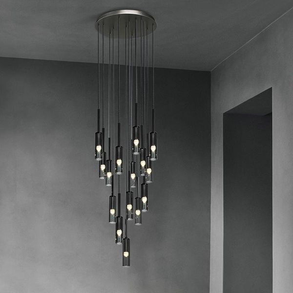 pendant lamps american rh black copper led lights villa stairs luxury hanging lamp glass bottle suspend luminarias lamparas
pendant lamps american rh black copper led lights villa stairs luxury hanging lamp glass bottle suspend luminarias lamparas