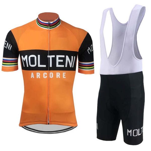 2021 retro classic cycling jersey and bib shorts, Black;red