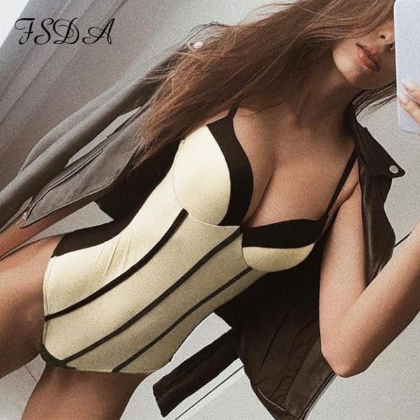 body mechanics clothing fsda v neck patchwork bodysuit women 2021 spaghetti strap casual sleeveless summer backless party bodysuits, Black
body mechanics clothing fsda v neck patchwork bodysuit women 2021 spaghetti strap casual sleeveless summer backless party bodysuits, Black