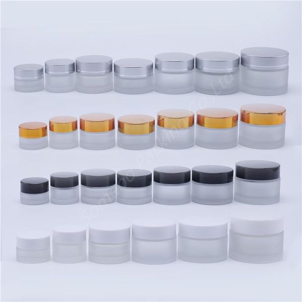 10pcs 5g 10g 15g 20g 30g 50g 100g frosted glass refillable cream bottles empty cosmetic jar pot eye shadow face container storage & jars
10pcs 5g 10g 15g 20g 30g 50g 100g frosted glass refillable cream bottles empty cosmetic jar pot eye shadow face container storage & jars