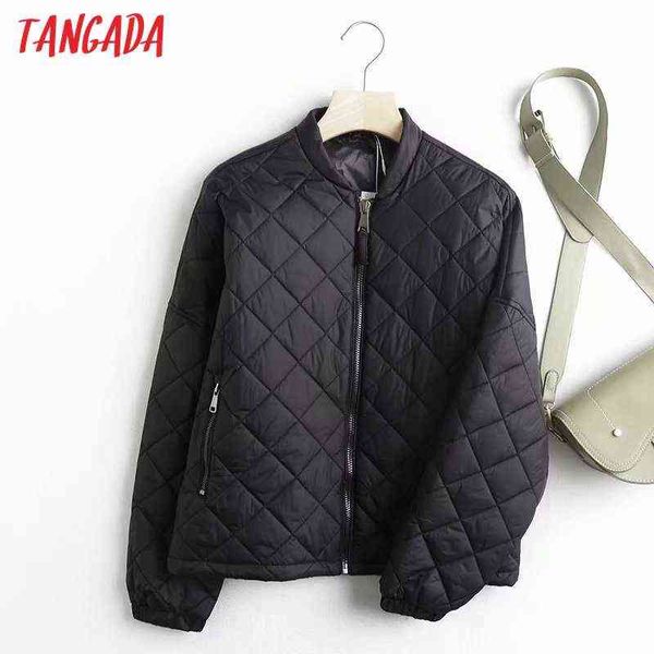 tangada women solid oversize thin parkas cotton jacket long sleeve female black padded overcoat 4c86 211130
tangada women solid oversize thin parkas cotton jacket long sleeve female black padded overcoat 4c86 211130