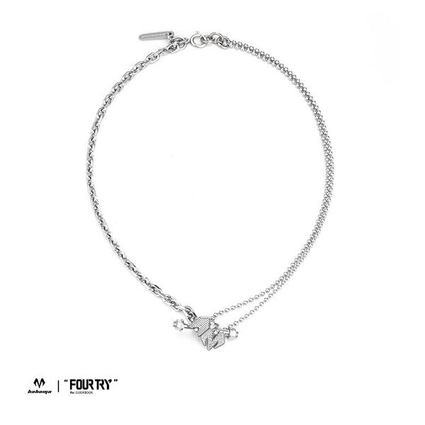 pendant necklaces babama trend partner fourtry yao yu with the money chain hip-hop men hanging pendants tide couple lady, Silver
pendant necklaces babama trend partner fourtry yao yu with the money chain hip-hop men hanging pendants tide couple lady, Silver